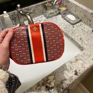 Tory Burch toiletry/ makeup bag